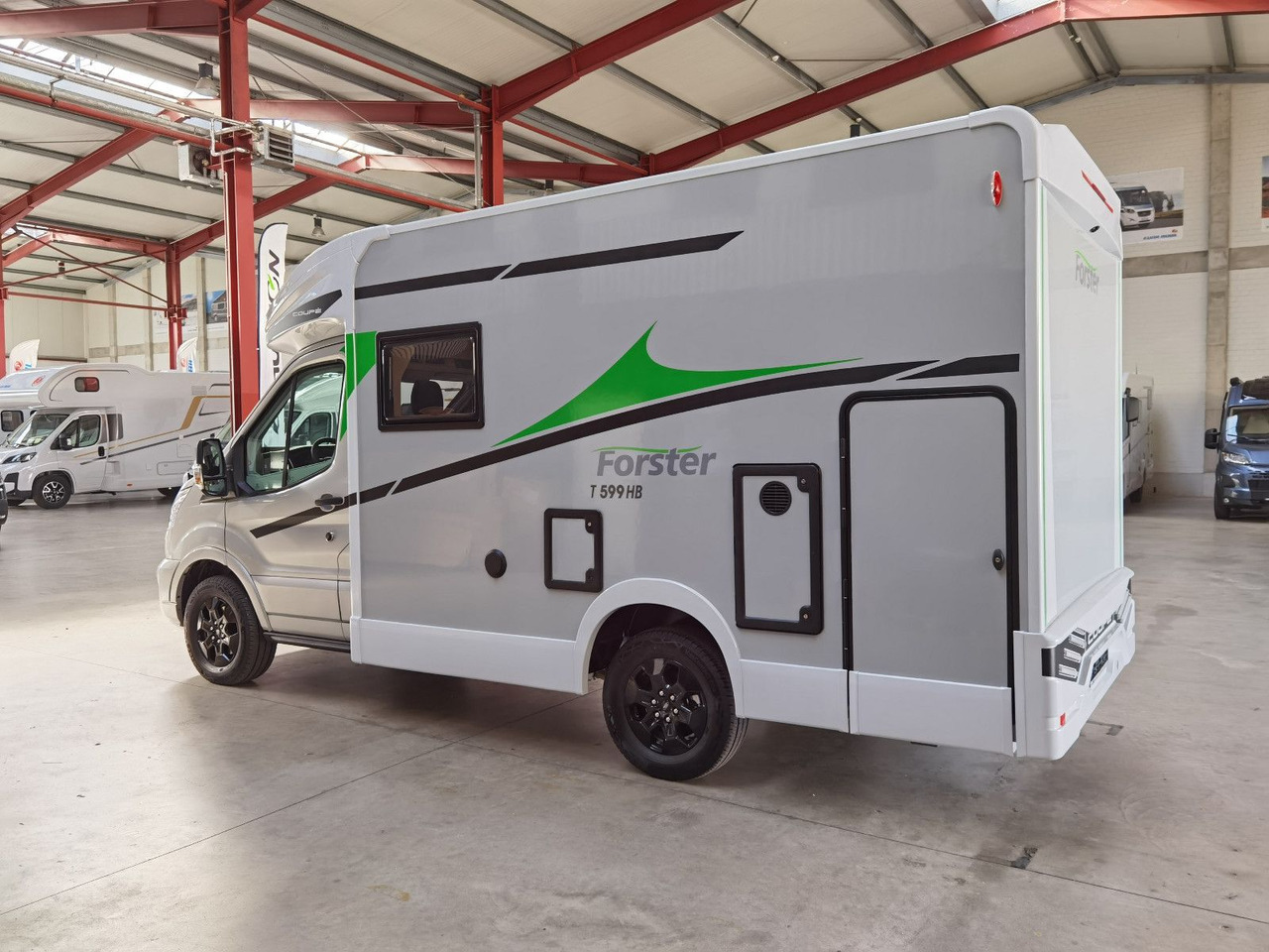 Forster T 599 HB COUPÈ /MODELL 2026 / HECKBETT & HUBBETT - Pusiau integruotas kemperis: foto 5 Forster T 599 HB COUPÈ /MODELL 2026 / HECKBETT & HUBBETT - Pusiau integruotas kemperis: foto 5