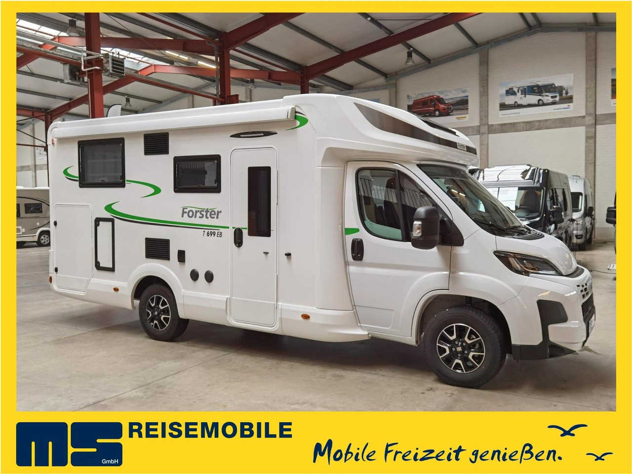 Forster T 699 EB / -MODELL 2025-/ EINZELBETTEN & HUBBETT - Pusiau integruotas kemperis: foto 1 Forster T 699 EB / -MODELL 2025-/ EINZELBETTEN & HUBBETT - Pusiau integruotas kemperis: foto 1