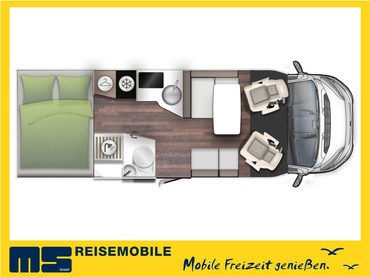 Forster T 699 HB / 140PS / HUBBETT & HECKBETT - Pusiau integruotas kemperis: foto 2 Forster T 699 HB / 140PS / HUBBETT & HECKBETT - Pusiau integruotas kemperis: foto 2