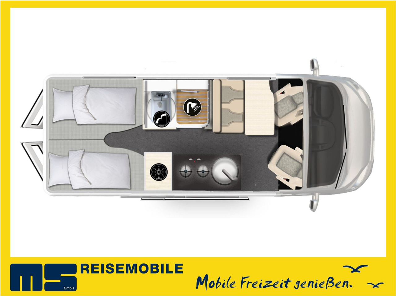 Karmann DEXTER 625 / MODELL 2026 / EINZELBETTEN - Mikroautobusas kemperis: foto 1 Karmann DEXTER 625 / MODELL 2026 / EINZELBETTEN - Mikroautobusas kemperis: foto 1