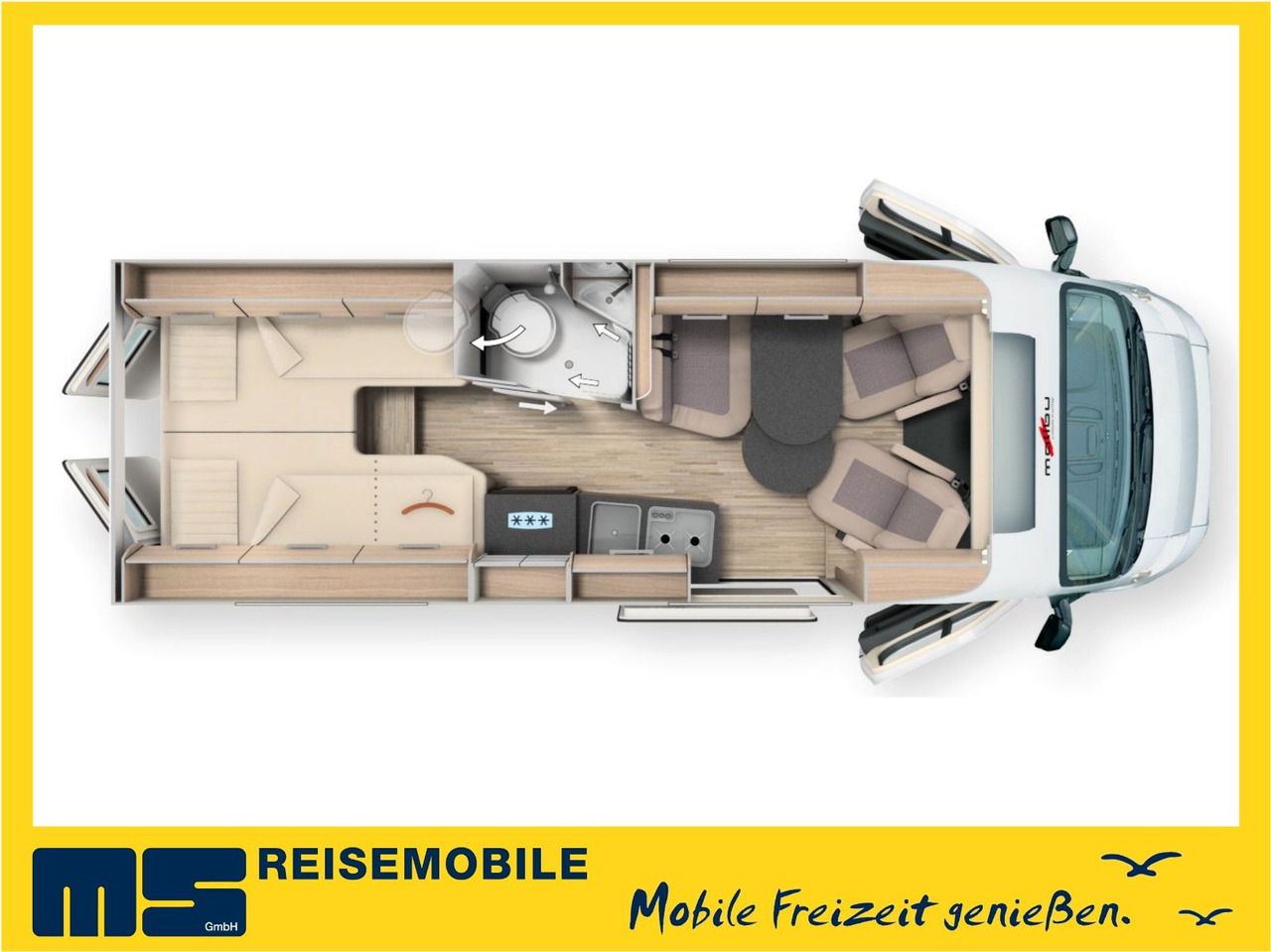 Malibu VAN COMFORT GT- 640 LE / NAVIGATION & KEYLESS - Mikroautobusas kemperis: foto 2 Malibu VAN COMFORT GT- 640 LE / NAVIGATION & KEYLESS - Mikroautobusas kemperis: foto 2