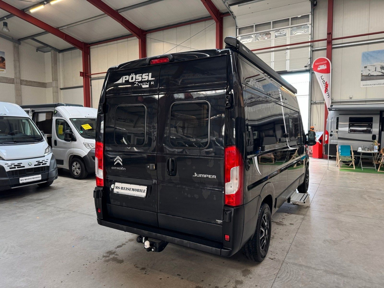 Mikroautobusas kemperis Pössl 2WIN R PLUS / 165PS / 1.HAND / AHK / NAVI / ALU.: foto 6