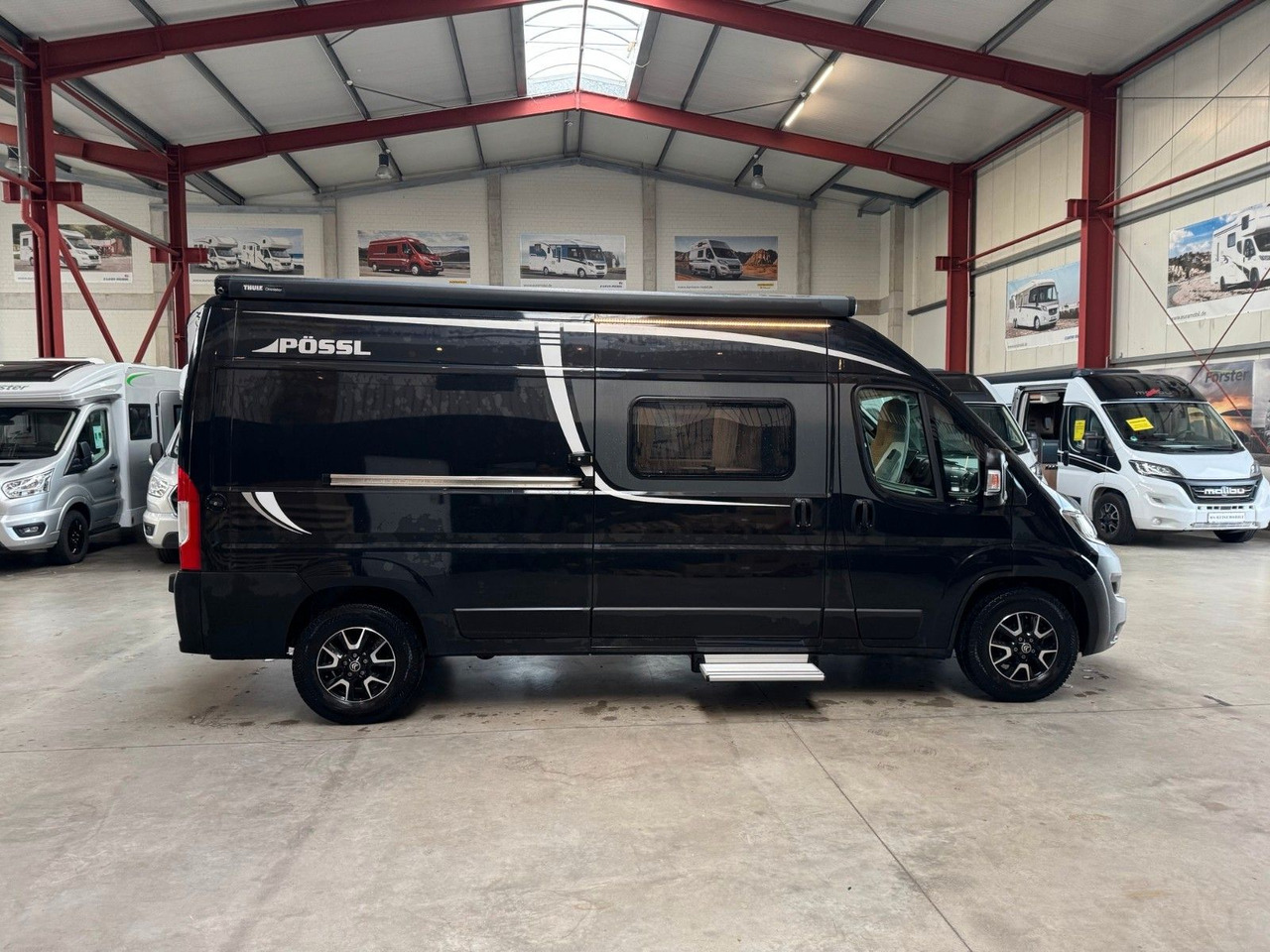 Mikroautobusas kemperis Pössl 2WIN R PLUS / 165PS / 1.HAND / AHK / NAVI / ALU.: foto 5