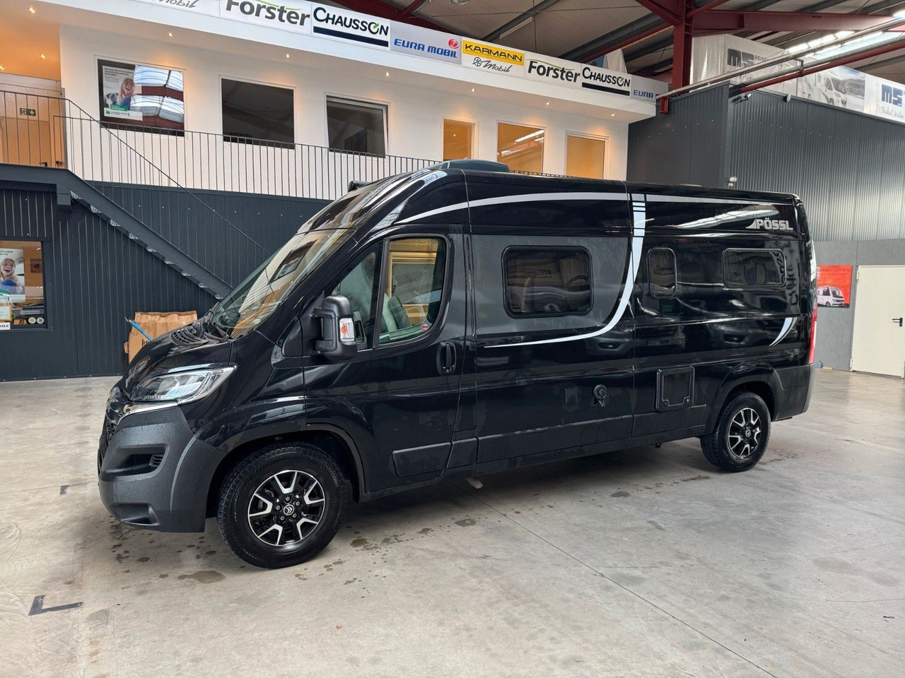 Mikroautobusas kemperis Pössl 2WIN R PLUS / 165PS / 1.HAND / AHK / NAVI / ALU.: foto 9