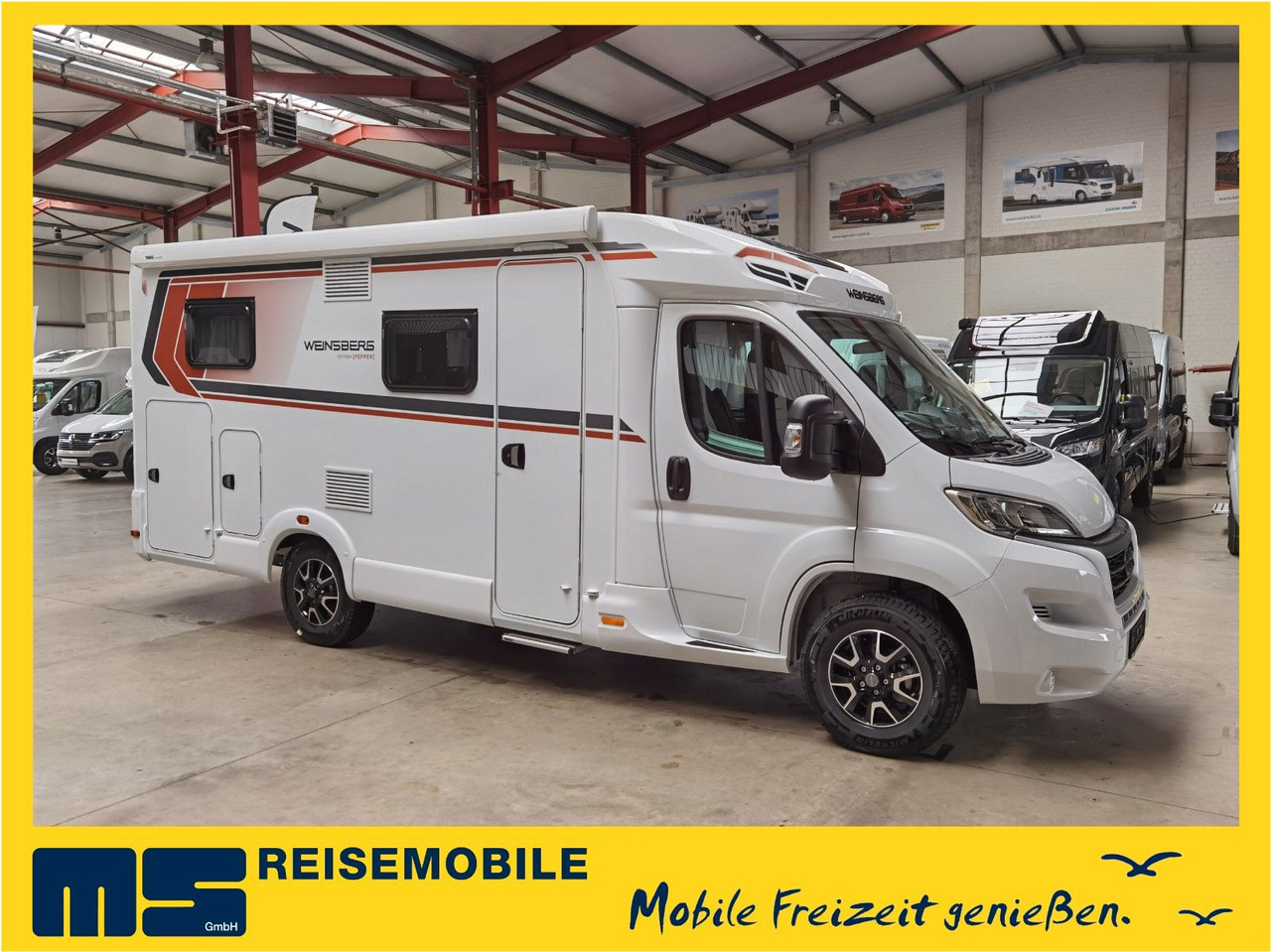 Weinsberg CARACOMPACT 600 MEG EDITION-PEPPER/ EINZELBETTEN - Pusiau integruotas kemperis: foto 1 Weinsberg CARACOMPACT 600 MEG EDITION-PEPPER/ EINZELBETTEN - Pusiau integruotas kemperis: foto 1
