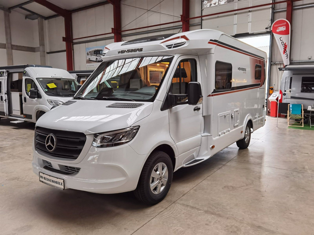 Pusiau integruotas kemperis Weinsberg CARACOMPACT 640 MEG EDITION-PEPPER /-MODELL 2026: foto 6