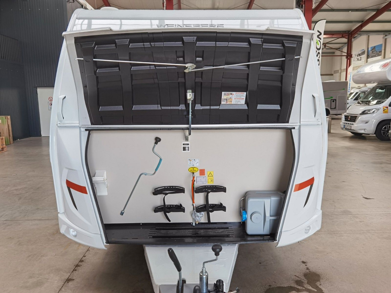 Prikabinamas namelis Weinsberg CARAONE 500 FDK / -2026- / ETAGENBETTEN / 1700kg: foto 9 Prikabinamas namelis Weinsberg CARAONE 500 FDK / -2026- / ETAGENBETTEN / 1700kg: foto 9