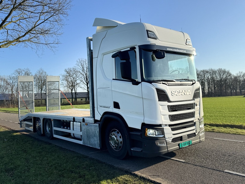 Scania R450 NGS 6X2 Machine Transporter / Oprij Vrachtwagen Euro 6 Automaat - Full Air - 2019 - Autovežis sunkvežimis: foto 5 Scania R450 NGS 6X2 Machine Transporter / Oprij Vrachtwagen Euro 6 Automaat - Full Air - 2019 - Autovežis sunkvežimis: foto 5