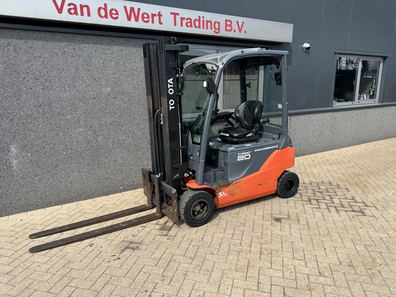 Toyota 8FBM20T Triplo 470 Freelift / Sideshift Elektrisch 2017 6145Hours - Elektrinis krautuvas: foto 2 Toyota 8FBM20T Triplo 470 Freelift / Sideshift Elektrisch 2017 6145Hours - Elektrinis krautuvas: foto 2