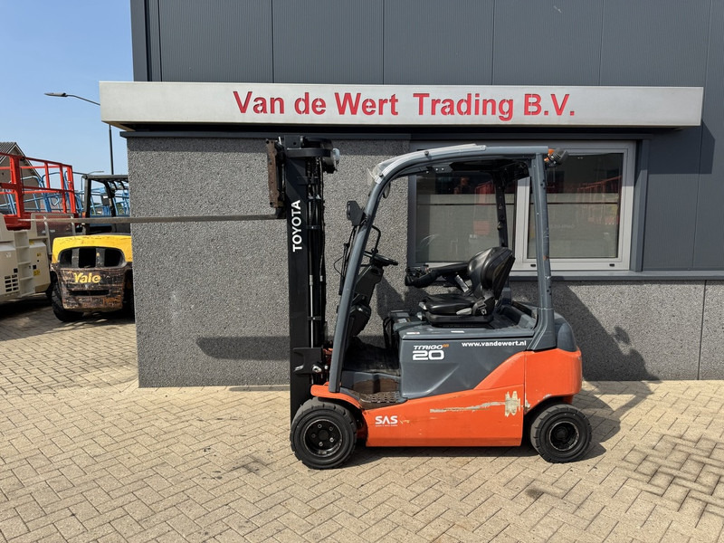 Toyota 8FBM20T Triplo 470 Freelift / Sideshift Elektrisch 2017 6560Hours - Elektrinis krautuvas: foto 5 Toyota 8FBM20T Triplo 470 Freelift / Sideshift Elektrisch 2017 6560Hours - Elektrinis krautuvas: foto 5