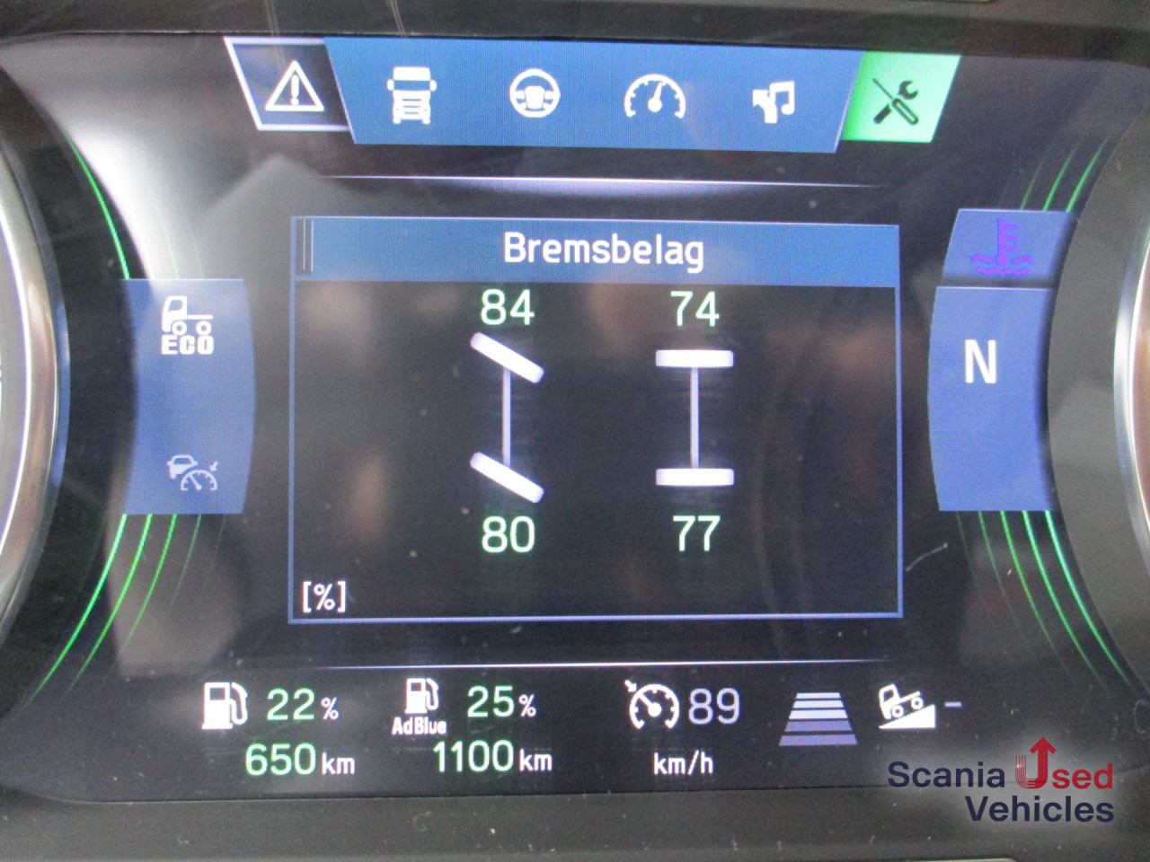 SCANIA R 460 A4x2NA / ADR AT / Navi / LED / Hydr. - Vilkikas: foto 4 SCANIA R 460 A4x2NA / ADR AT / Navi / LED / Hydr. - Vilkikas: foto 4