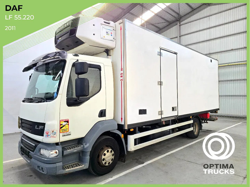DAF LF 55.220 EURO 5 / CARRIER / MULTITEMPERATUUR / DHOLLANDIA 1500kg - Refrižeratorius sunkvežimis: foto 1 DAF LF 55.220 EURO 5 / CARRIER / MULTITEMPERATUUR / DHOLLANDIA 1500kg - Refrižeratorius sunkvežimis: foto 1
