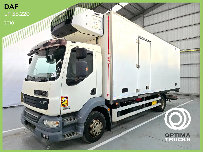 DAF LF 55.220 EURO 5 / CARRIER / MULTITEMPERATUUR / DHOLLANDIA - Refrižeratorius sunkvežimis: foto 1 DAF LF 55.220 EURO 5 / CARRIER / MULTITEMPERATUUR / DHOLLANDIA - Refrižeratorius sunkvežimis: foto 1