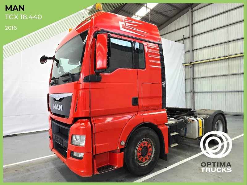 MAN TGX 18.440 EURO 6 / PTO / AIRCO - Vilkikas: foto 1 MAN TGX 18.440 EURO 6 / PTO / AIRCO - Vilkikas: foto 1