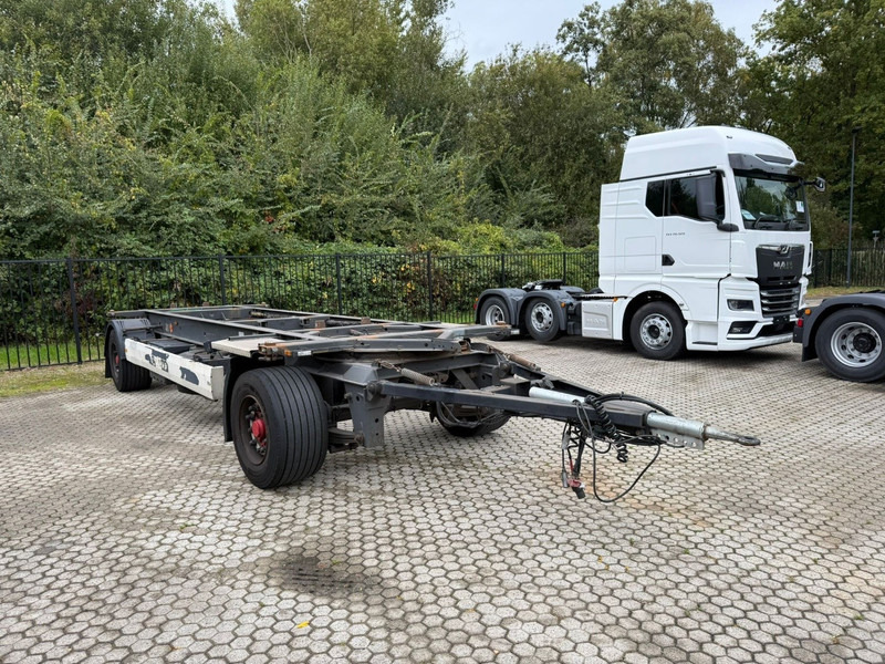 Krone AZ BDF clean chassis airsuspension BPW axle - Konteineris-vežimus/ Sukeisti kūną priekaba: foto 1 Krone AZ BDF clean chassis airsuspension BPW axle - Konteineris-vežimus/ Sukeisti kūną priekaba: foto 1