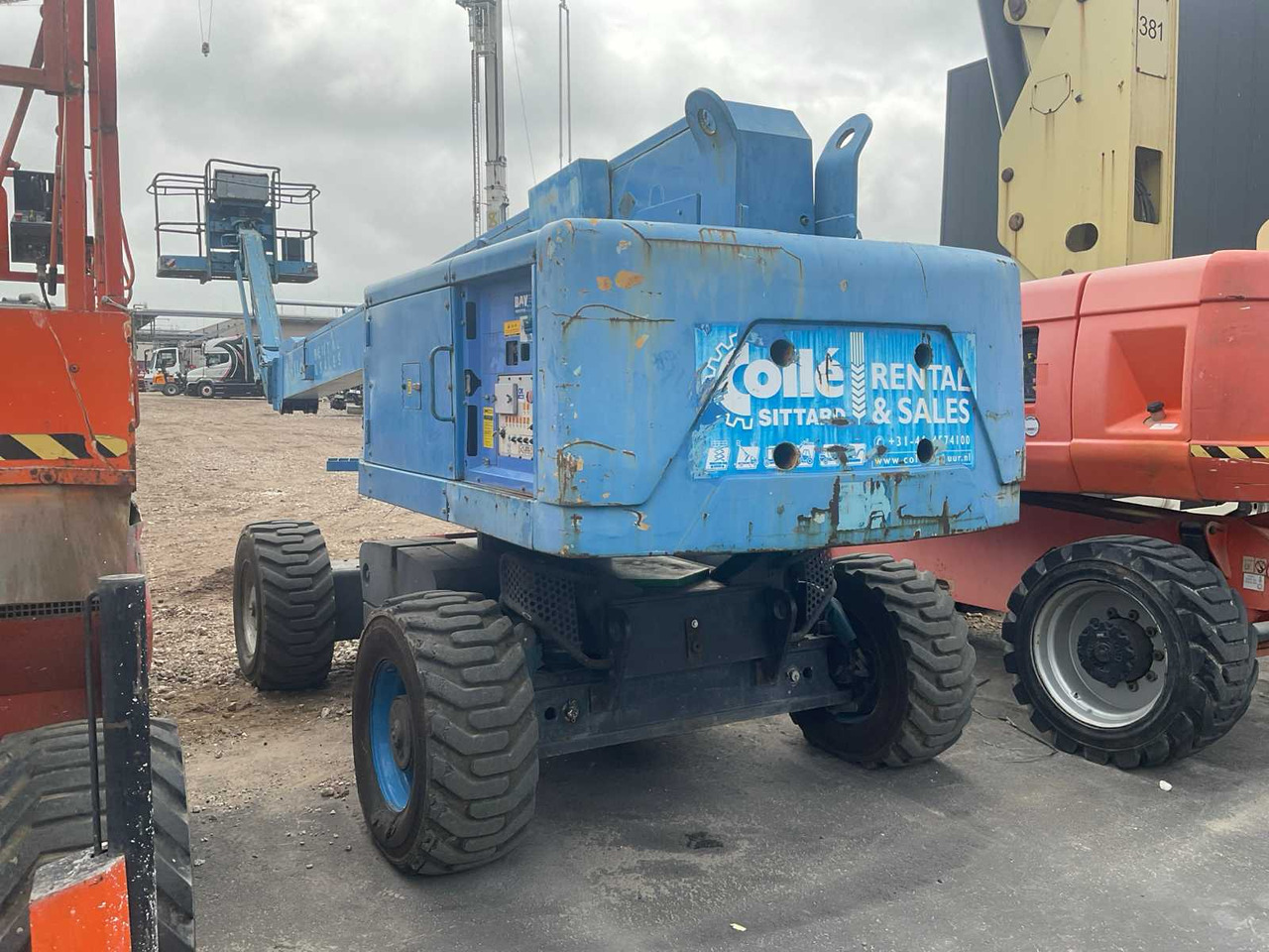 Kėlimo platforma 2007 AICHI SP21AJ TELESCOPIC BOOM LIFT: foto 8