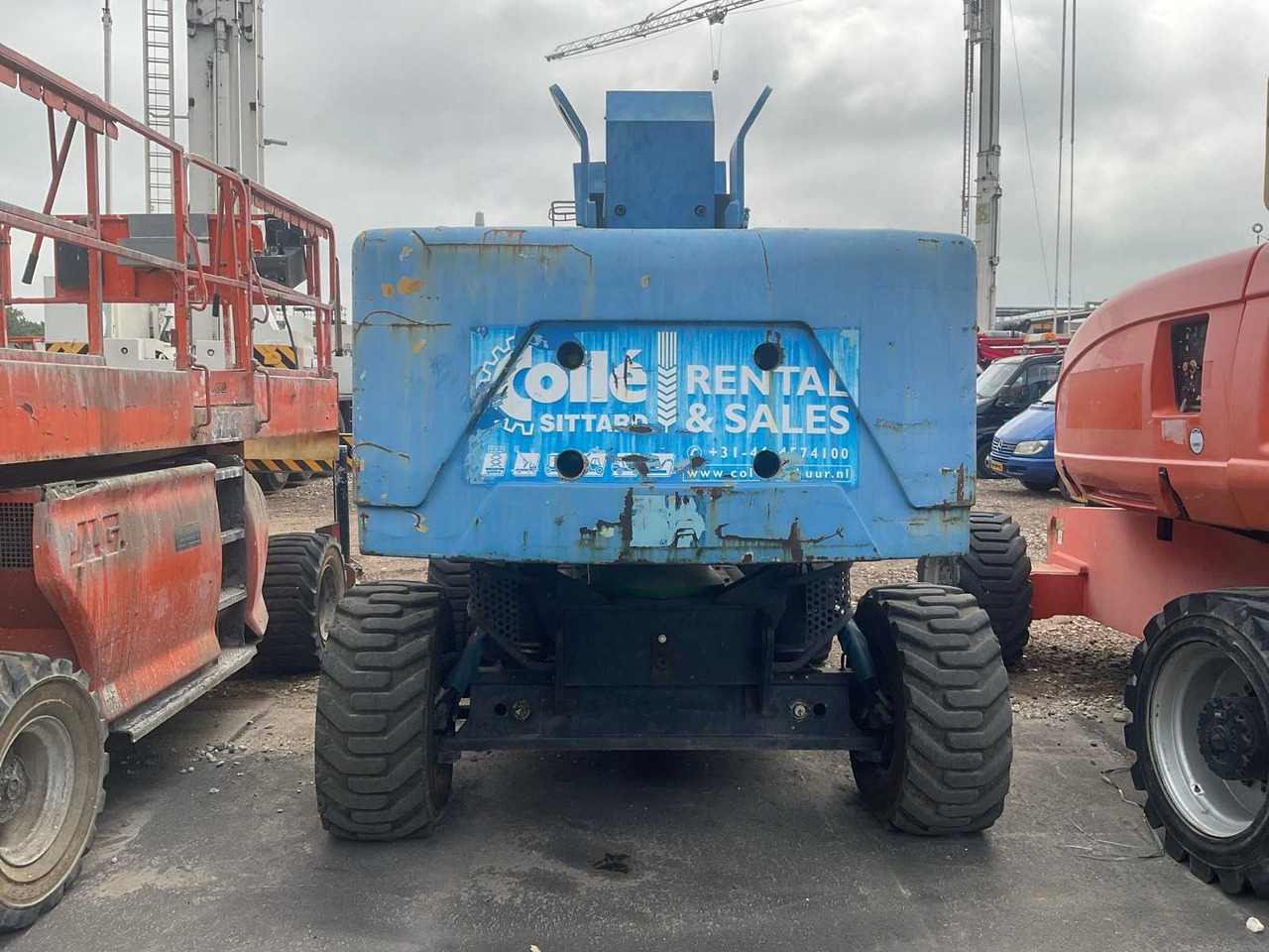 Kėlimo platforma 2007 AICHI SP21AJ TELESCOPIC BOOM LIFT: foto 9