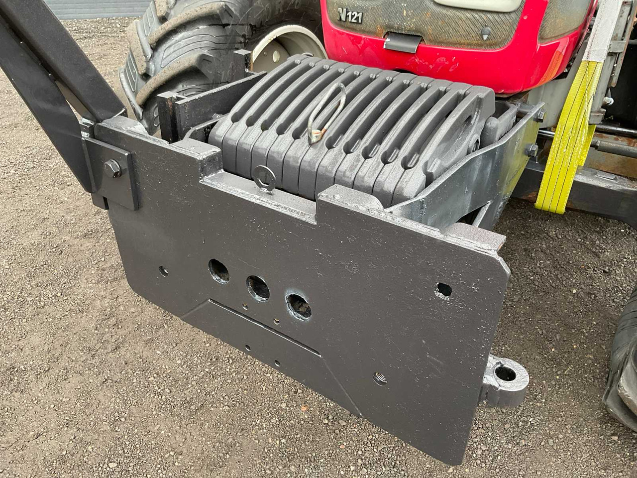 Traktorius 2008 VALTRA N121 HITECH FOUR WHEEL DRIVE FARM TRACTOR: foto 9