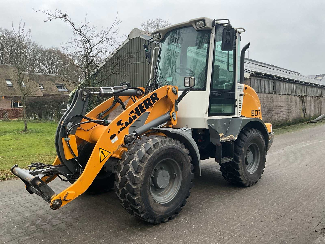 2014 LIEBHERR L507 SPEEDER SHOVEL - Ratinis krautuvas: foto 2 2014 LIEBHERR L507 SPEEDER SHOVEL - Ratinis krautuvas: foto 2