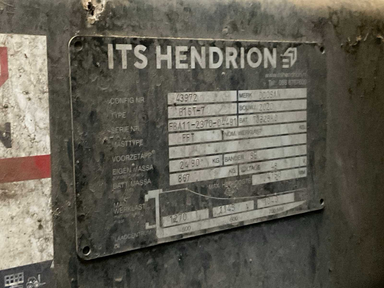 Šakinis krautuvas 2020 DOOSAN B15T-7 FORKLIFT: foto 15 Šakinis krautuvas 2020 DOOSAN B15T-7 FORKLIFT: foto 15