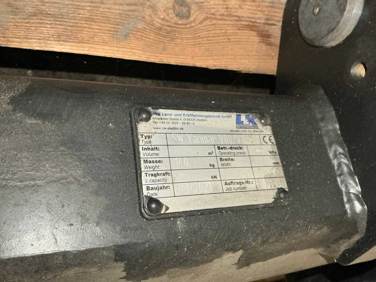 2021 L&K V80/V100 QUICK COUPLER, HYDR. - Ratinis krautuvas: foto 4 2021 L&K V80/V100 QUICK COUPLER, HYDR. - Ratinis krautuvas: foto 4