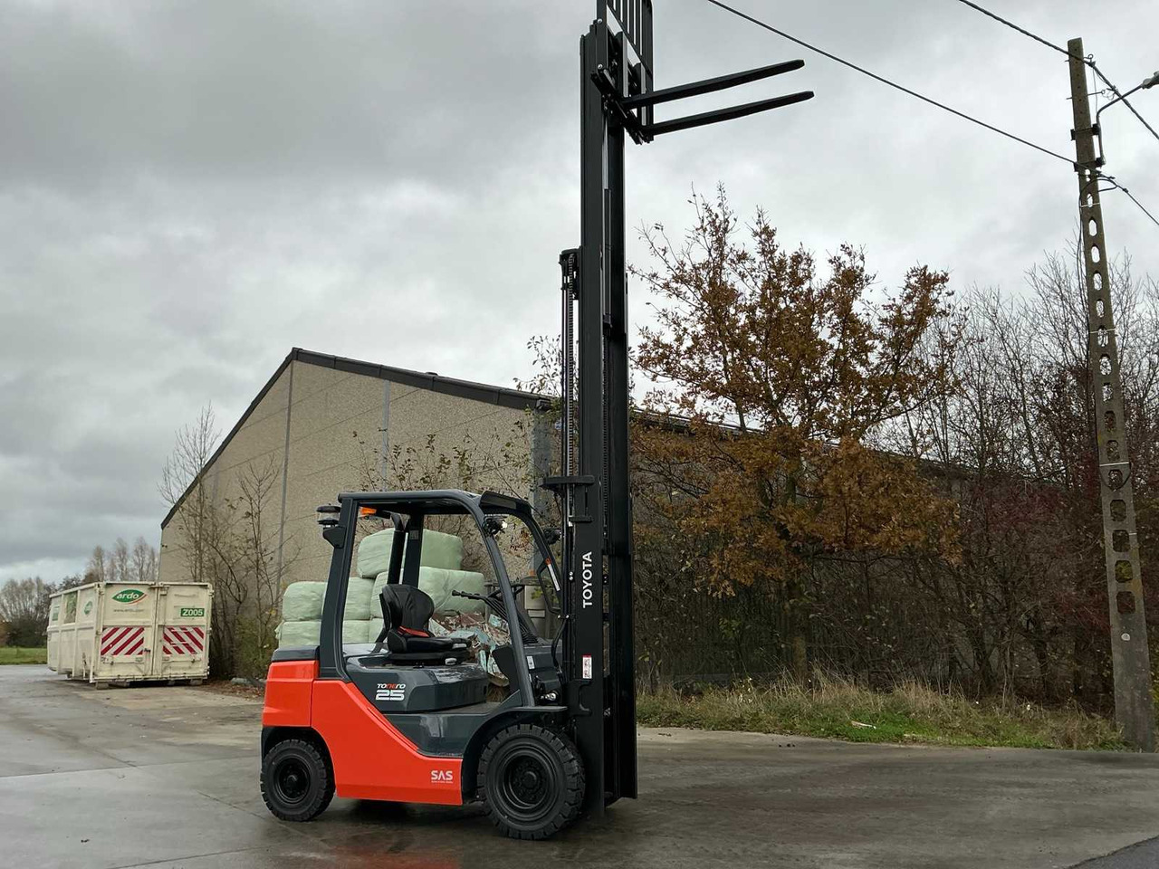 2024 TOYOTA 52-8FDF25 FORKLIFT - Šakinis krautuvas: foto 4 2024 TOYOTA 52-8FDF25 FORKLIFT - Šakinis krautuvas: foto 4