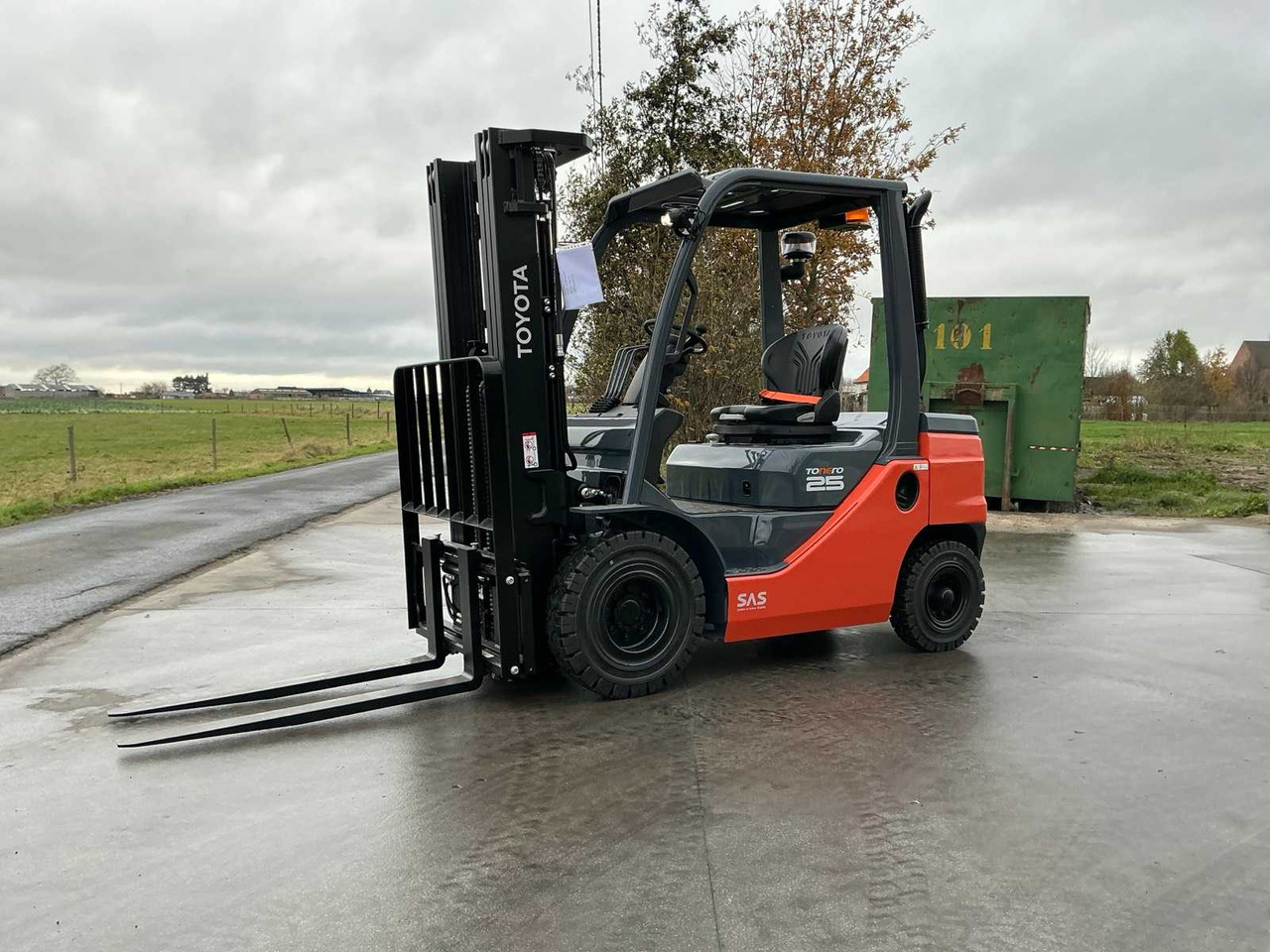 2024 TOYOTA 52-8FDF25 FORKLIFT - Šakinis krautuvas: foto 1 2024 TOYOTA 52-8FDF25 FORKLIFT - Šakinis krautuvas: foto 1