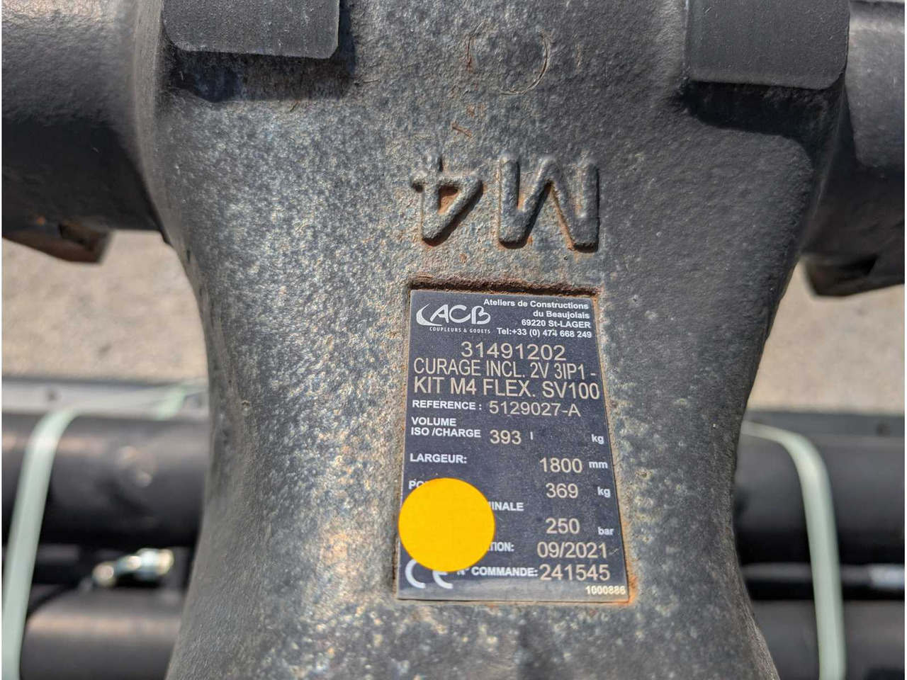 ACB (COUPLEURS & GODETS) - 2021 - SHOVELS - Ratinis krautuvas: foto 5 ACB (COUPLEURS & GODETS) - 2021 - SHOVELS - Ratinis krautuvas: foto 5