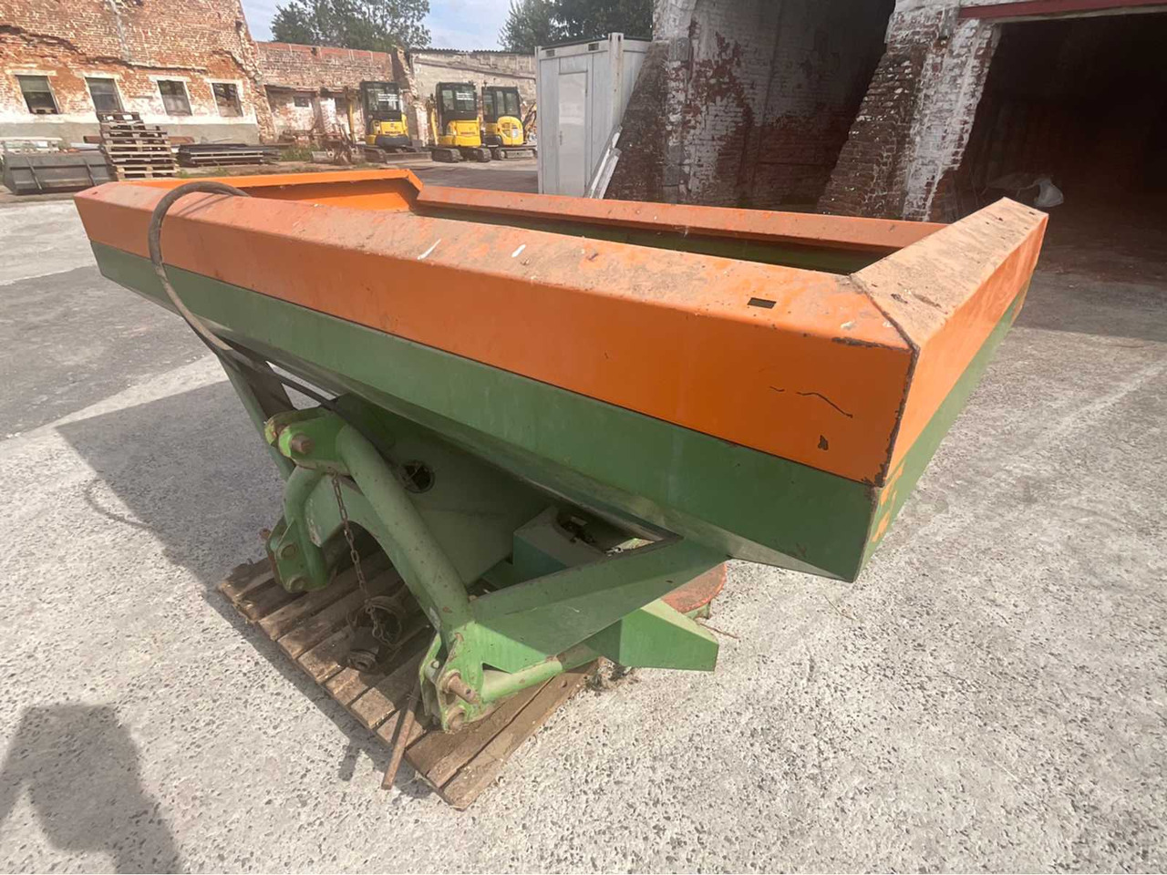 Amazone ZA-U 1501 - Trąšų barstytuvas: foto 5 Amazone ZA-U 1501 - Trąšų barstytuvas: foto 5