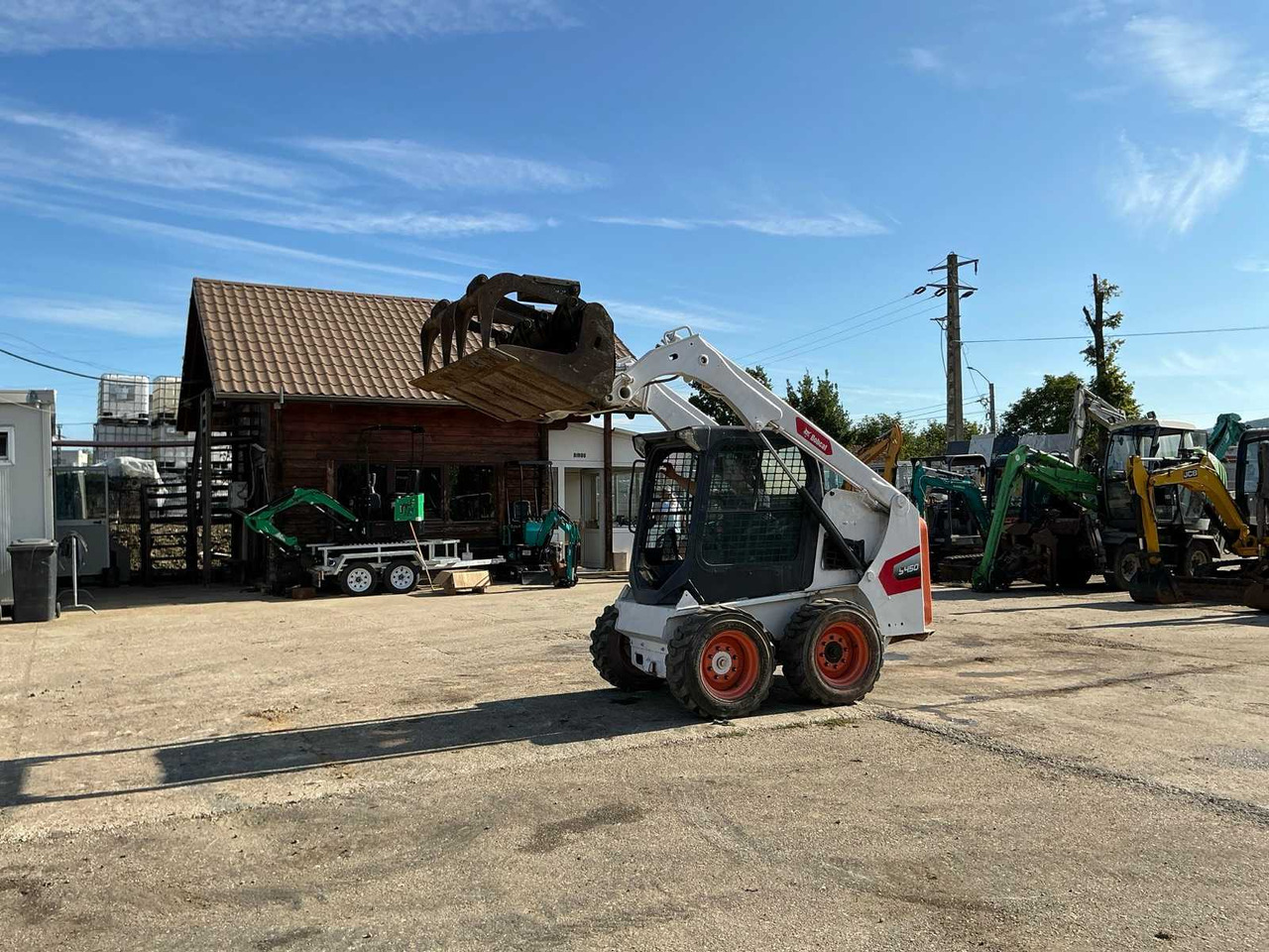Bobcat S450 - Mini krautuvas: foto 1 Bobcat S450 - Mini krautuvas: foto 1