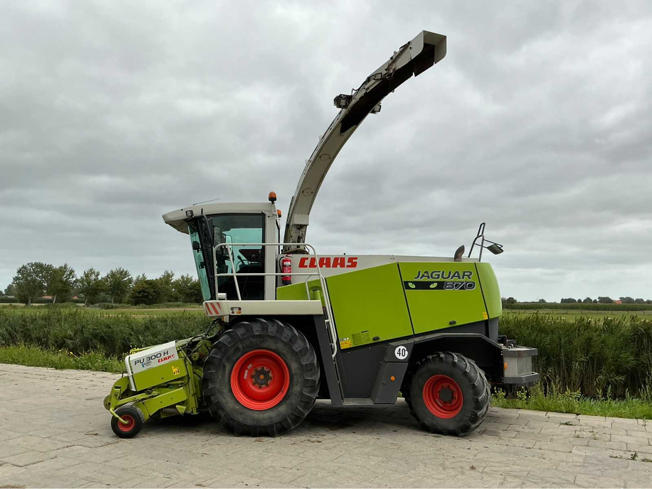 Claas Jaguar 870 Speedstar - Pašarų kombainas: foto 4 Claas Jaguar 870 Speedstar - Pašarų kombainas: foto 4