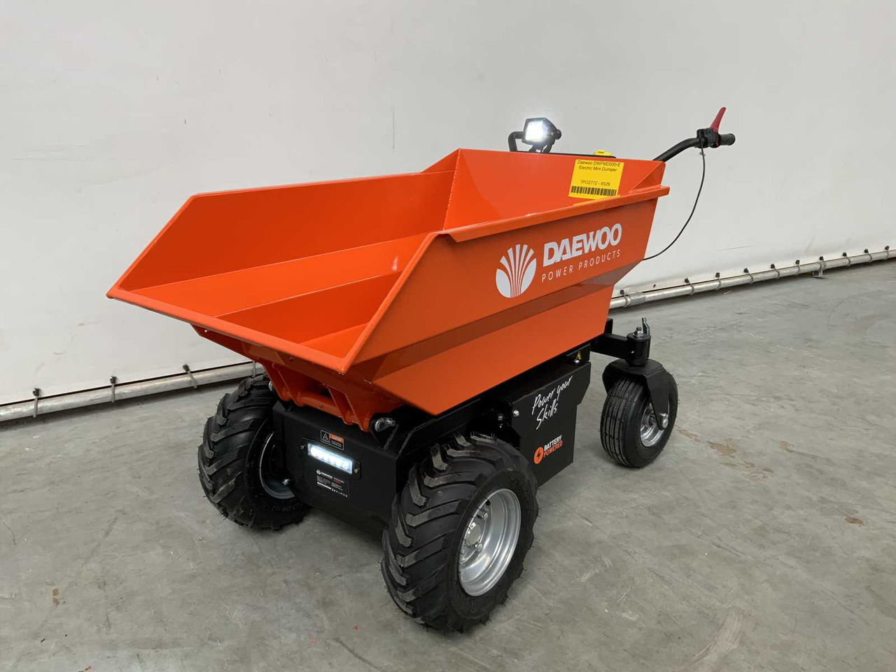 DAEWOO - 2025 - DWFMD500-E - ELECTRIC DUMPER - Mini savivartis: foto 2 DAEWOO - 2025 - DWFMD500-E - ELECTRIC DUMPER - Mini savivartis: foto 2