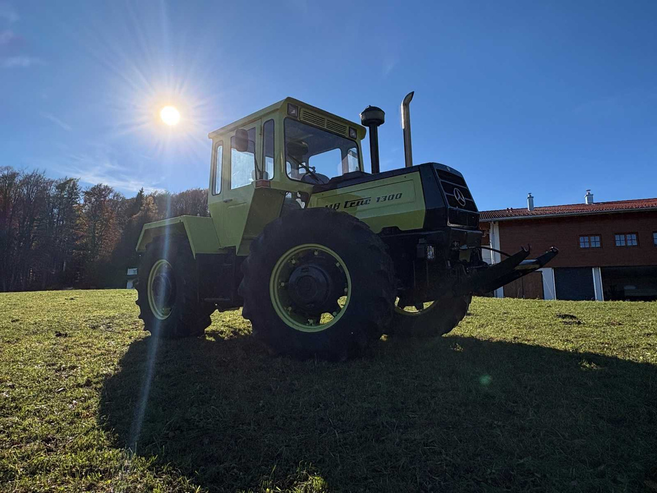 Daimler-Benz MB-Trac 1300 - Traktorius: foto 3 Daimler-Benz MB-Trac 1300 - Traktorius: foto 3