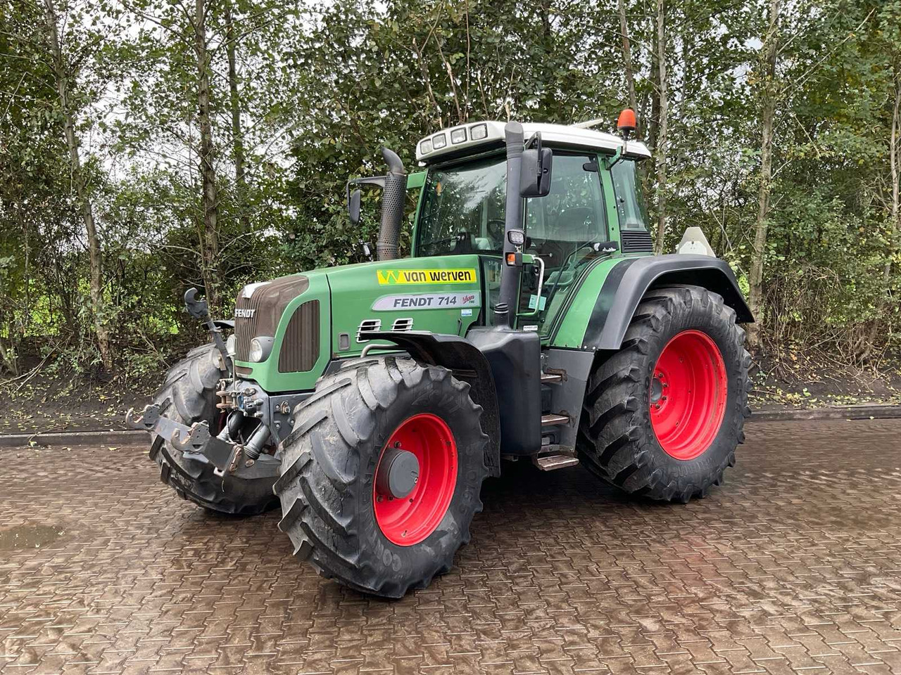 Fendt 714 Vario TMS - Traktorius: foto 1 Fendt 714 Vario TMS - Traktorius: foto 1