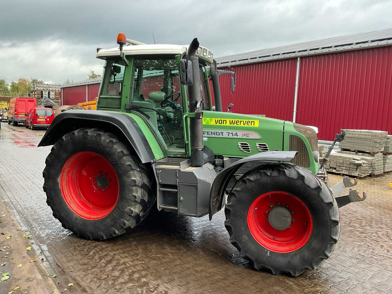 Fendt 714 Vario TMS - Traktorius: foto 5 Fendt 714 Vario TMS - Traktorius: foto 5
