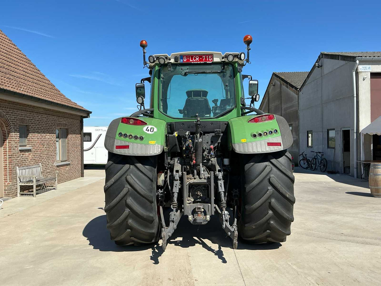 Fendt 720 Vario Profi Plus - Traktorius: foto 4 Fendt 720 Vario Profi Plus - Traktorius: foto 4