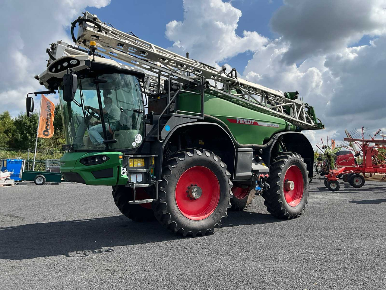 Fendt Rogator 655 - Purkštuvas: foto 2 Fendt Rogator 655 - Purkštuvas: foto 2