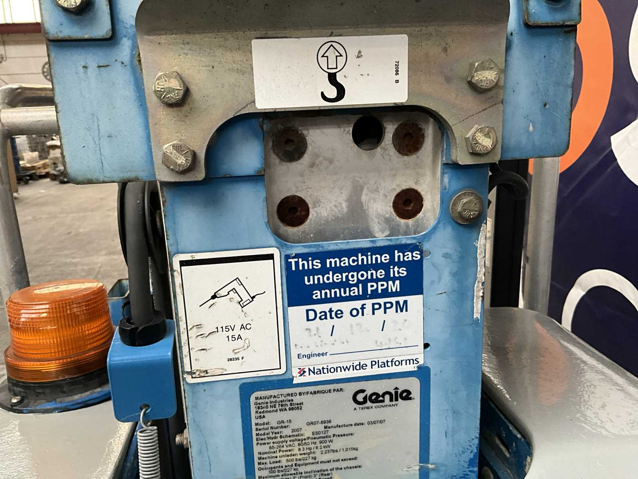 Kėlimo platforma Genie GR-15: foto 26