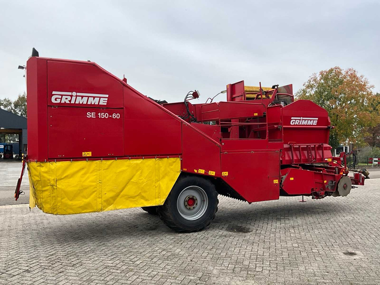 Grimme SE 150-60 - Bulvių kombainas: foto 5 Grimme SE 150-60 - Bulvių kombainas: foto 5