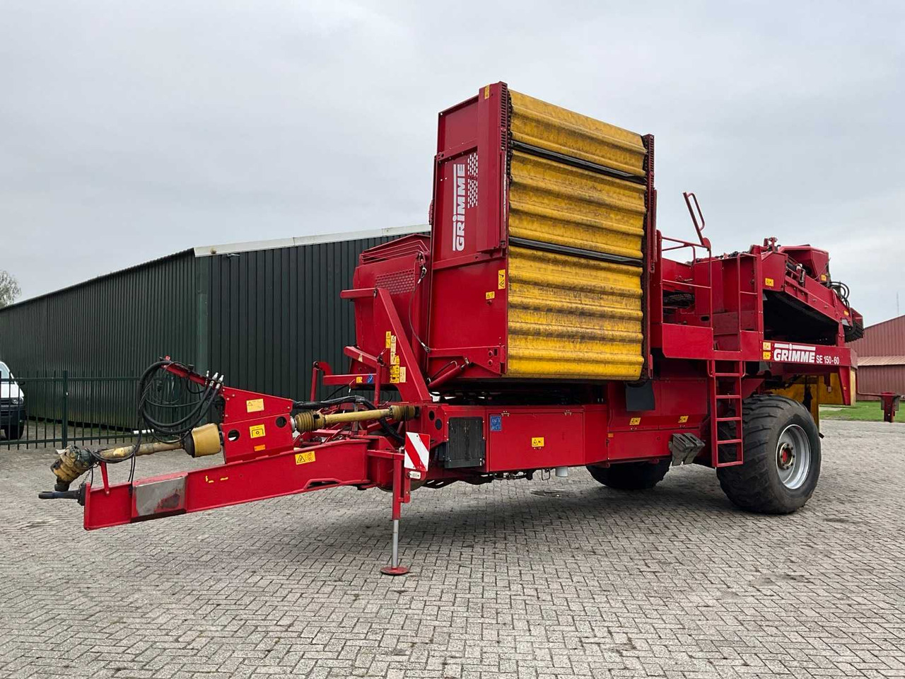 Grimme SE 150-60 - Bulvių kombainas: foto 1 Grimme SE 150-60 - Bulvių kombainas: foto 1