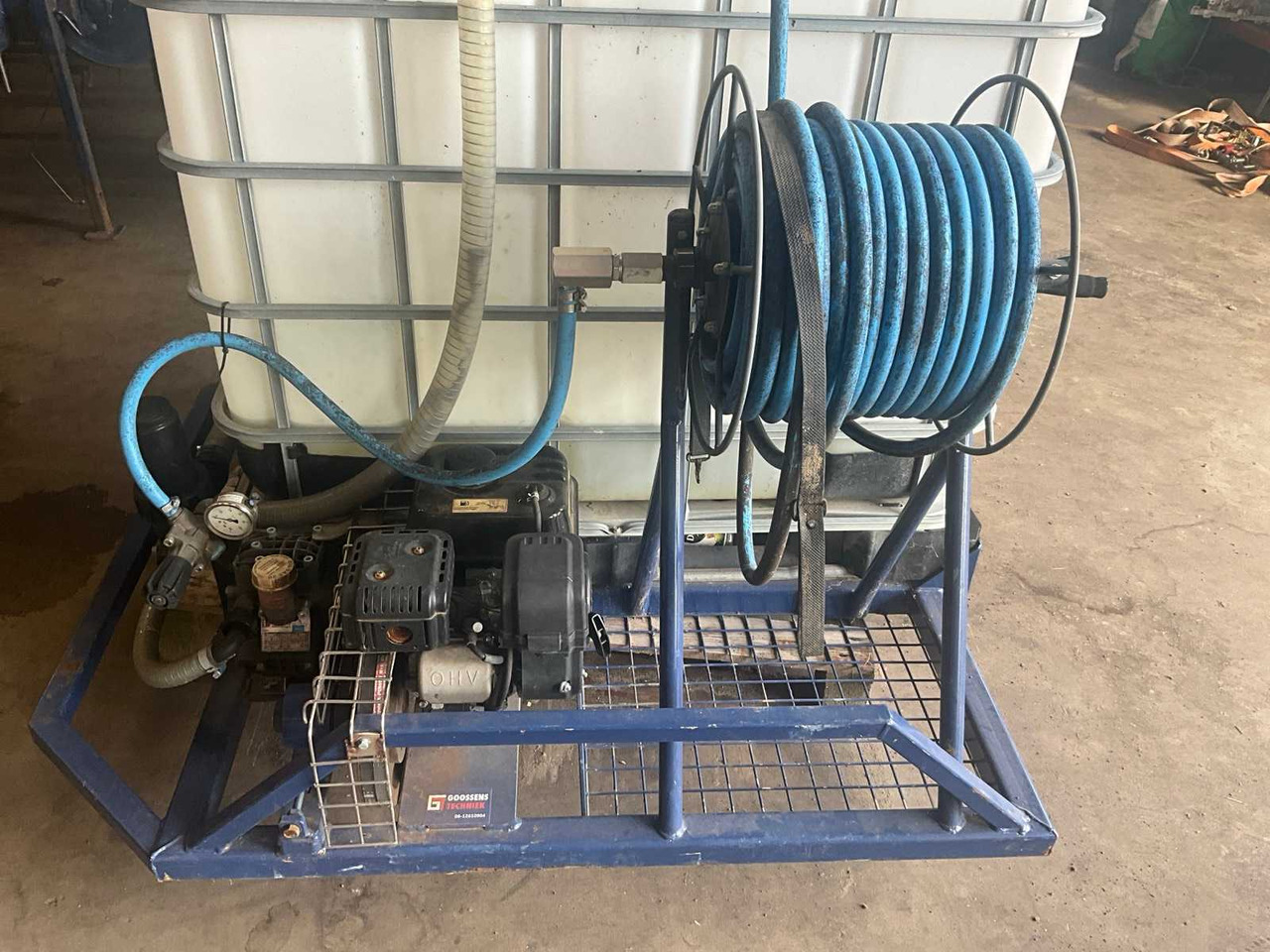 IBC mounted motor barrel sprayer (2x) - Purkštuvas: foto 5 IBC mounted motor barrel sprayer (2x) - Purkštuvas: foto 5