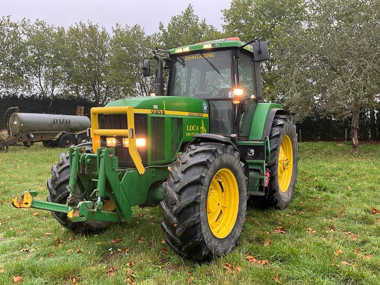 John Deere 7800AS - Traktorius: foto 1 John Deere 7800AS - Traktorius: foto 1