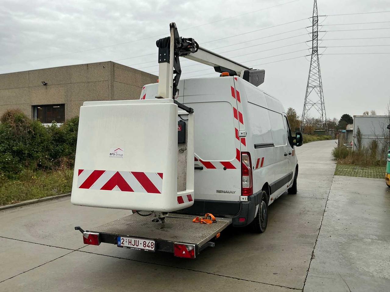 2013 RENAULT MASTER LIGHT TRUCK WITH AERIAL WORK PLATFORM - Komercinis automobilis: foto 4 2013 RENAULT MASTER LIGHT TRUCK WITH AERIAL WORK PLATFORM - Komercinis automobilis: foto 4