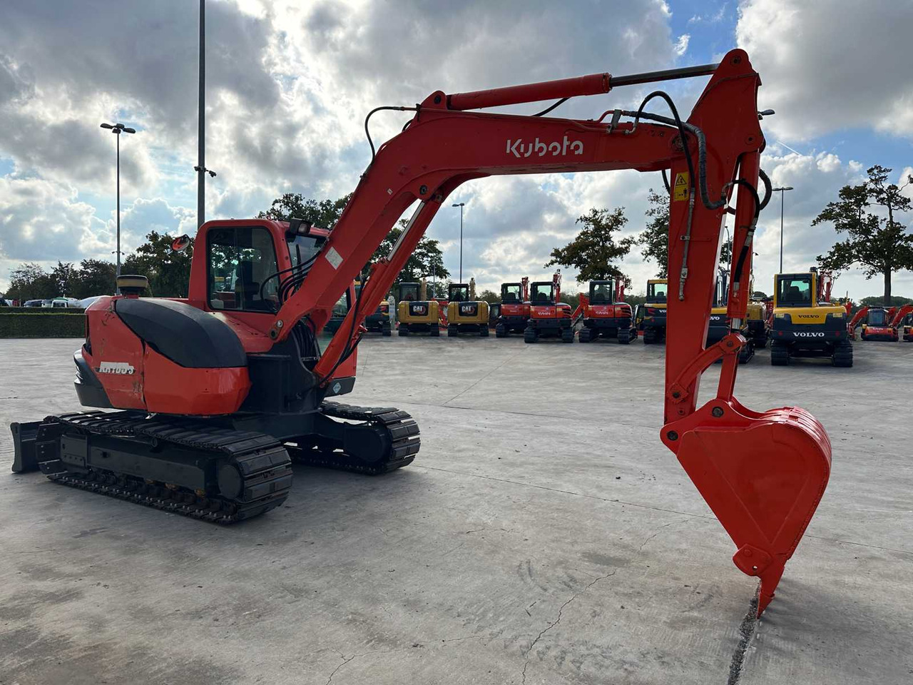 Kubota KX 185-3 - Vikšrinis ekskavatorius: foto 3 Kubota KX 185-3 - Vikšrinis ekskavatorius: foto 3