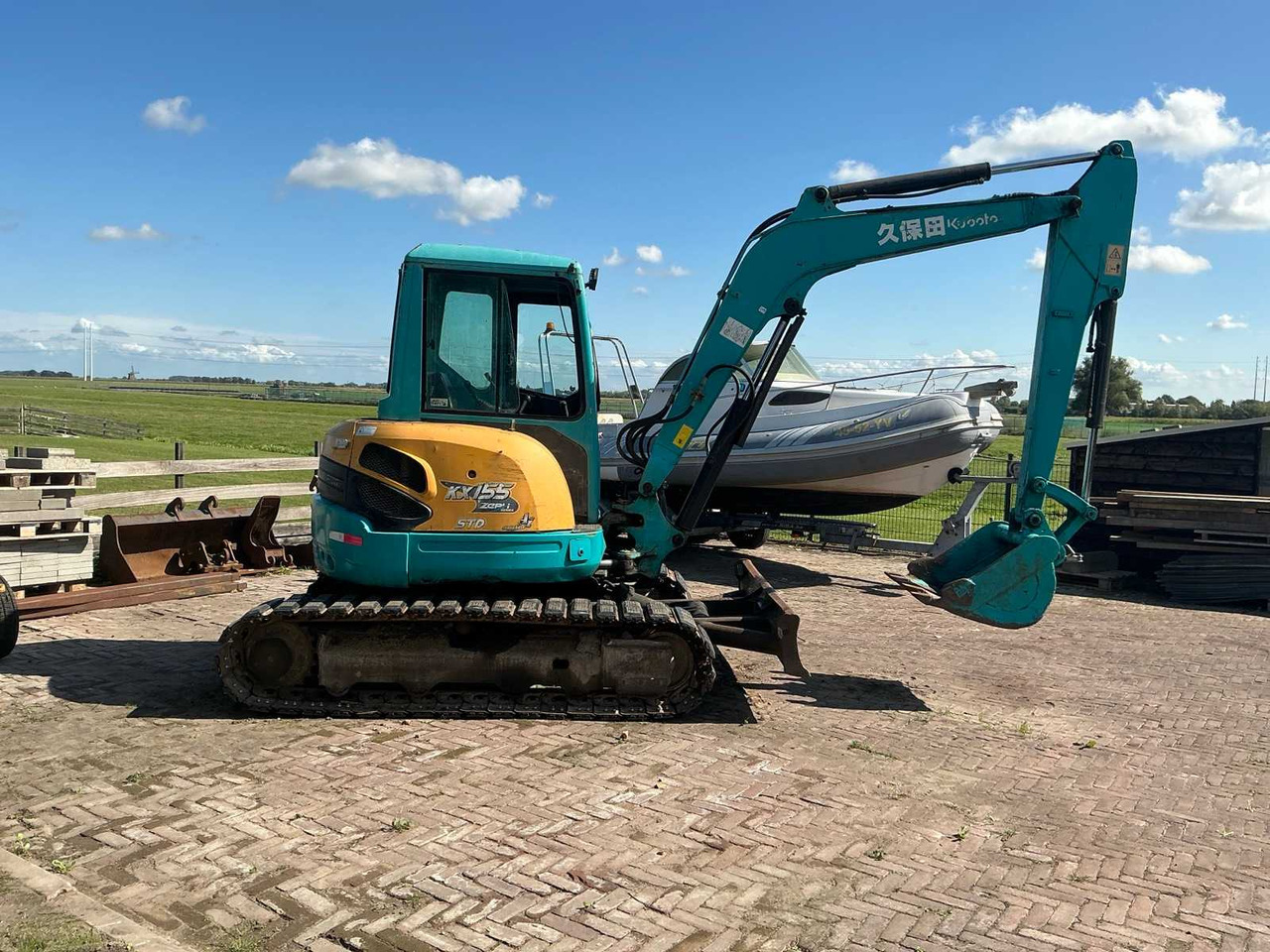 Kubota KX155-3SZ - Vikšrinis ekskavatorius: foto 4 Kubota KX155-3SZ - Vikšrinis ekskavatorius: foto 4