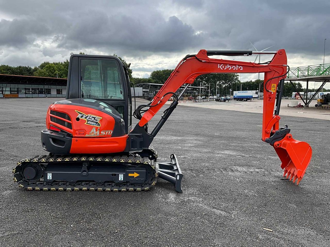 Kubota KX155-5 - Vikšrinis ekskavatorius: foto 5 Kubota KX155-5 - Vikšrinis ekskavatorius: foto 5