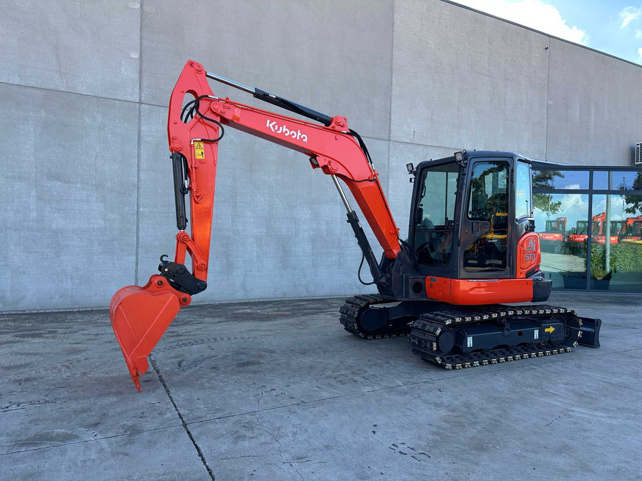 Kubota KX165-5 - Vikšrinis ekskavatorius: foto 1 Kubota KX165-5 - Vikšrinis ekskavatorius: foto 1