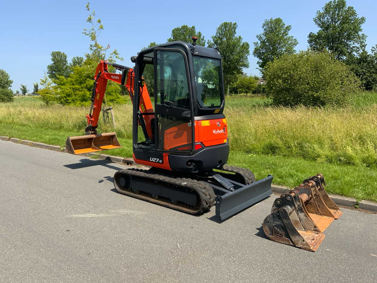 Mini ekskavatorius Kubota U27-4: foto 9