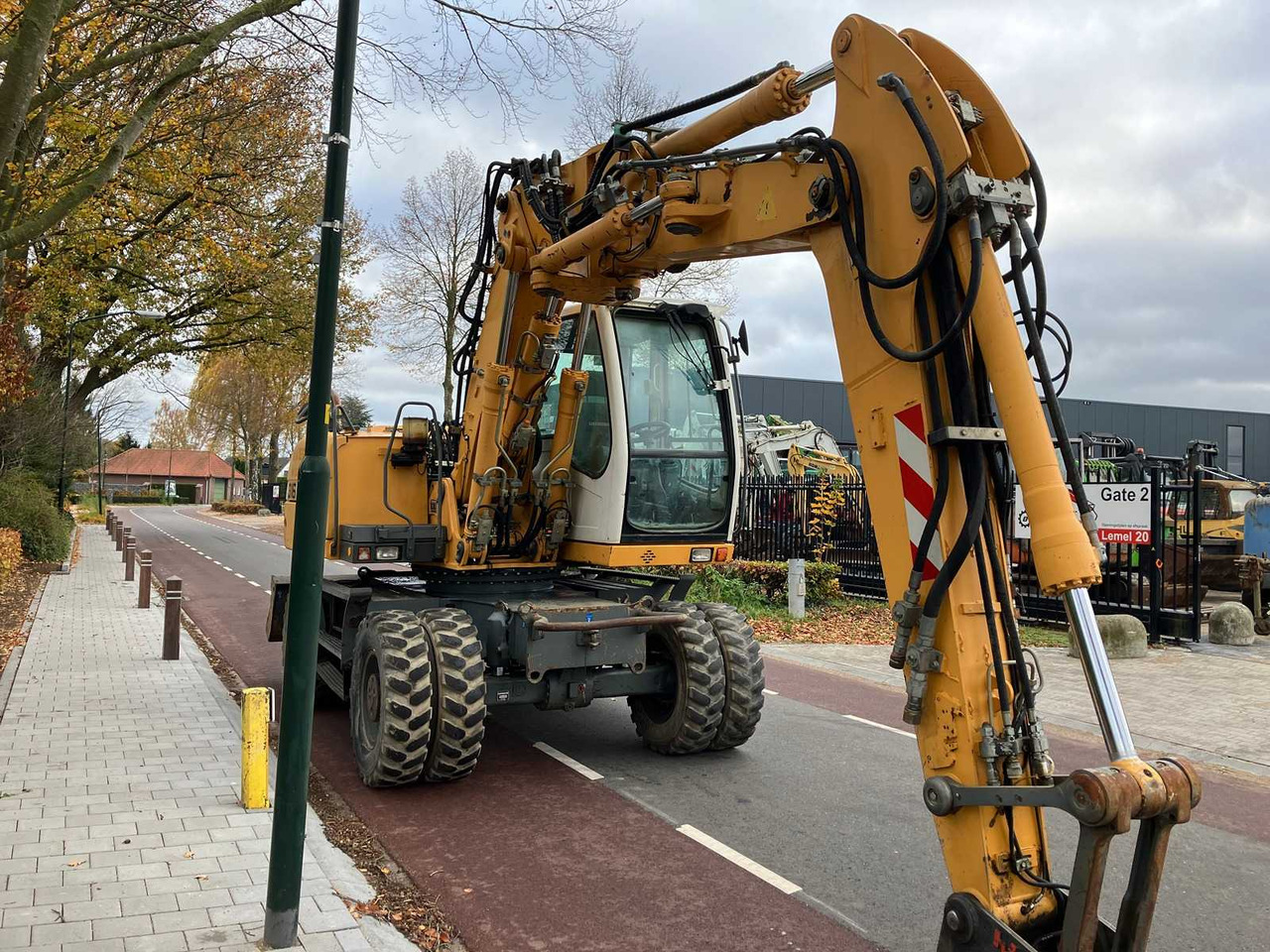 Ratinis ekskavatorius LIEBHERR - 2008 - A316 LITRONIC - WHEELED EXCAVATOR: foto 6