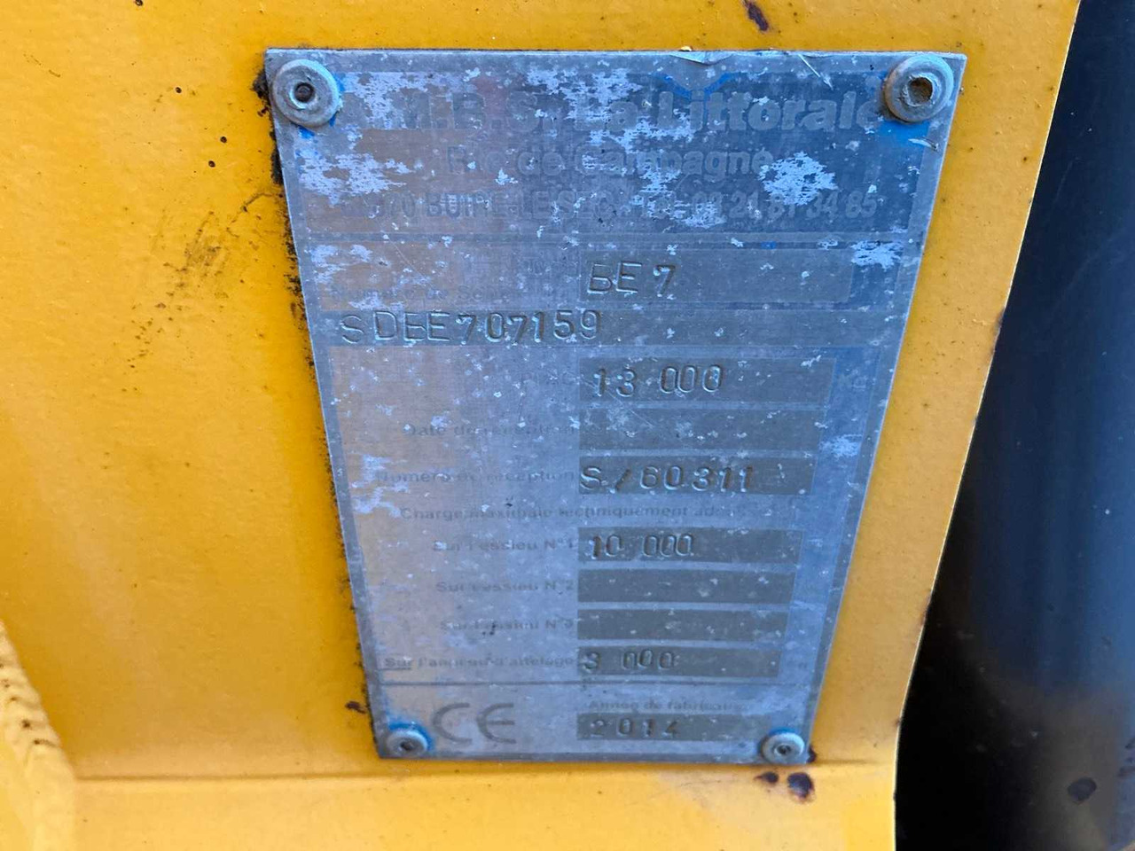 La Littorale BE7 - Gyvulių pervežimo priekaba: foto 4 La Littorale BE7 - Gyvulių pervežimo priekaba: foto 4